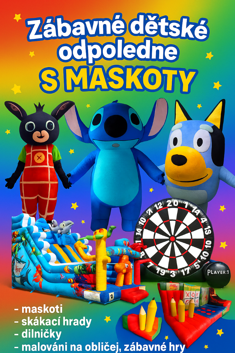 Odpoledne s maskoty